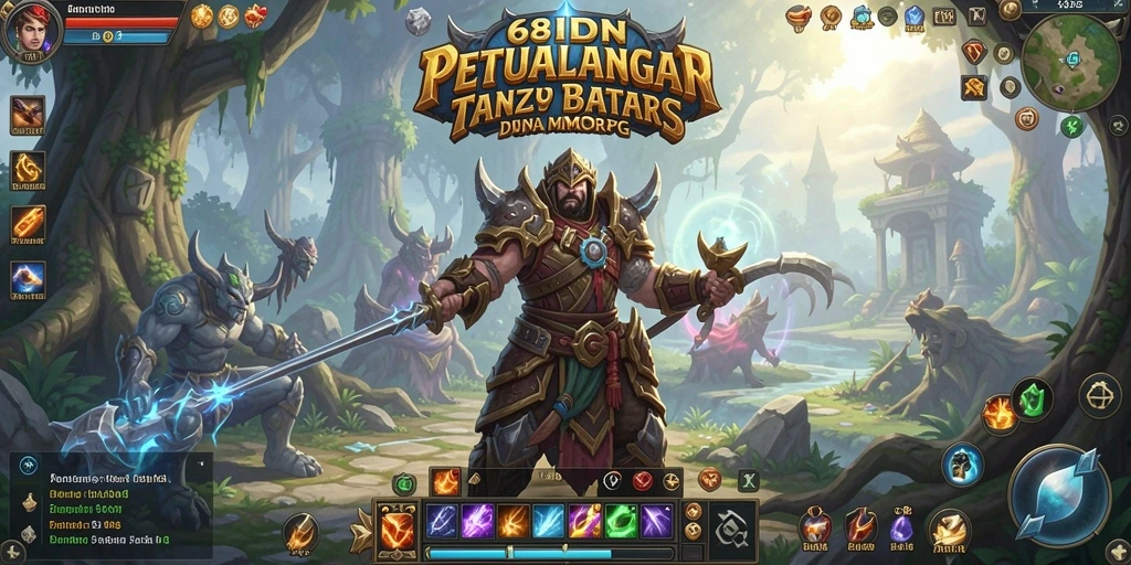 Gameplay mendebarkan dan interaksi sosial dalam 68IDN.