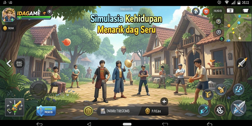 Gameplay menarik dari IDAGAME dengan berbagai pilihan simulasi.