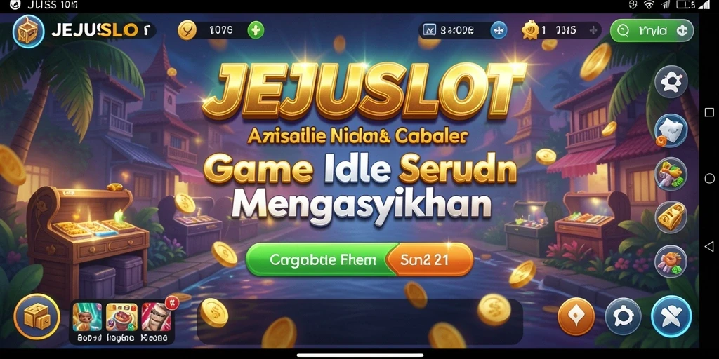 Tampilan menawan gameplay <strong>JEJUSLOT</strong> dengan mesin slot yang beragam.