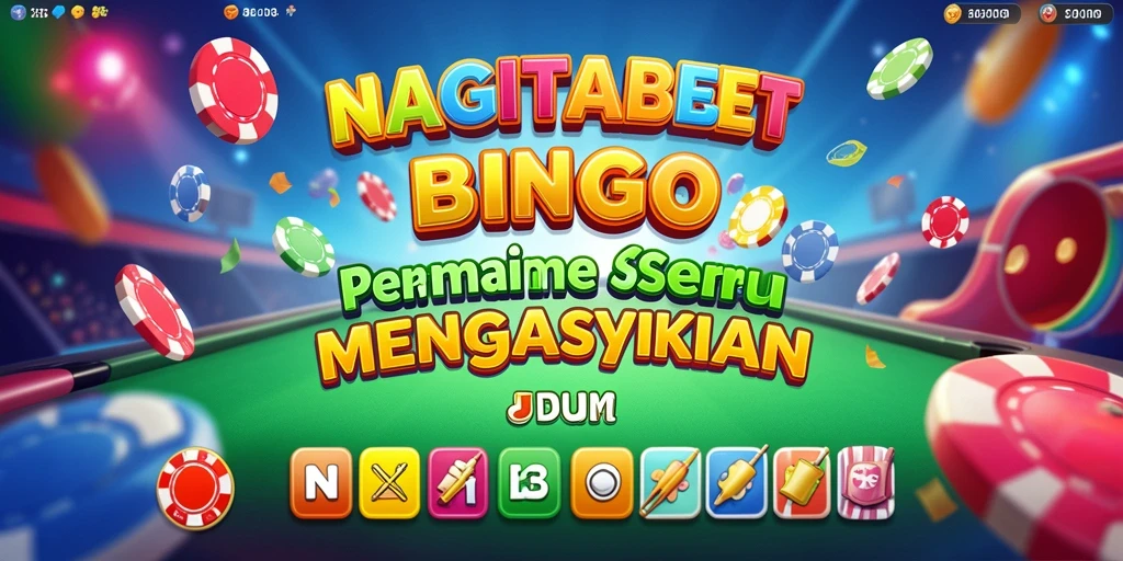 Tangkapan layar gameplay NAGITABET menunjukkan keseruan pertandingan Bingo.