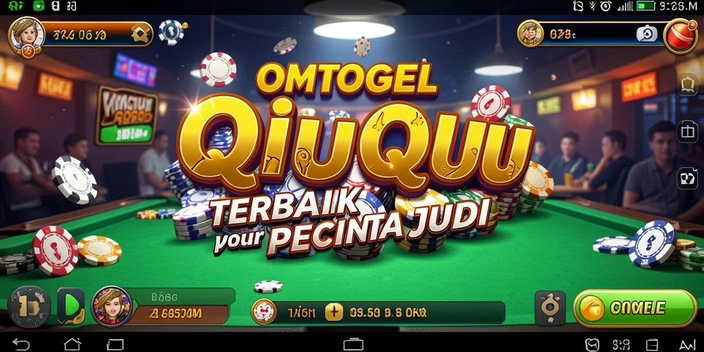 Screenshot gameplay QiuQiu OMTOGEL yang seru dan menarik.