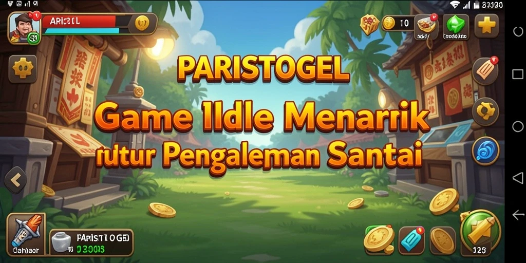 Screenshot gameplay menunjukkan keseruan bermain PARISTOGEL.