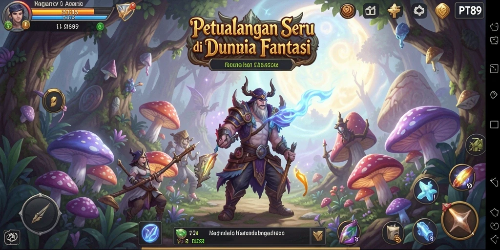 Gameplay PT89 yang penuh petualangan dan tantangan menarik.
