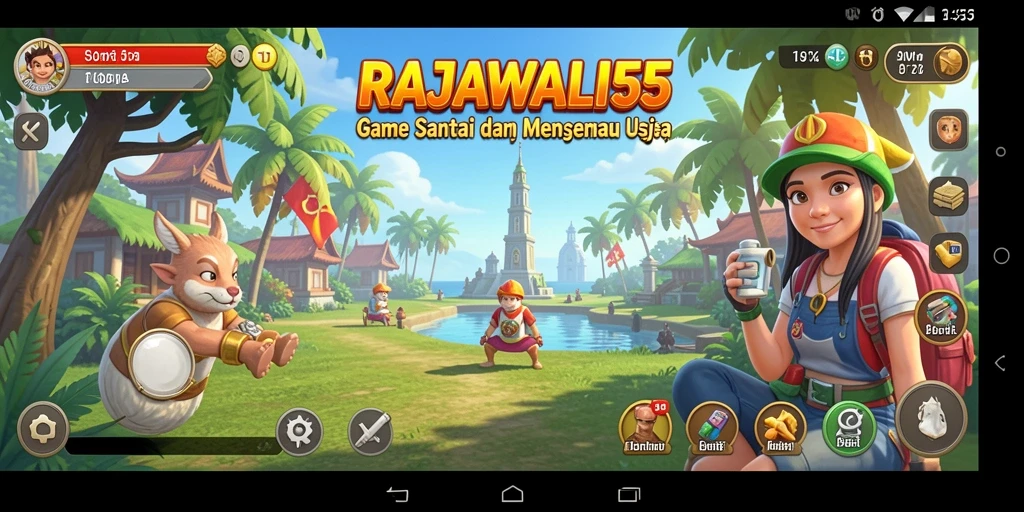 Gambaran stunning dari gameplay RAJAWALI55 yang menghibur.