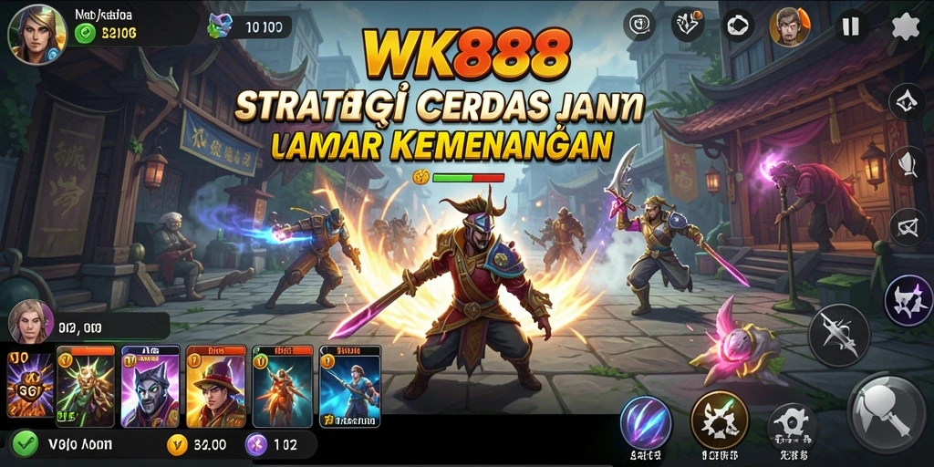 Tampilan menarik dari pertempuran taktis di WK888.